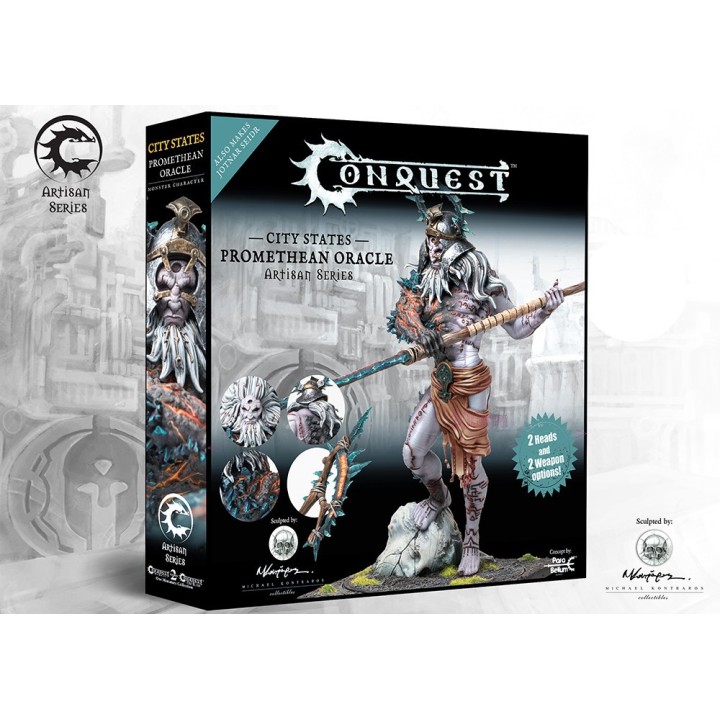 Figurine Conquest de Promethean Oracle (Dual Kit Jotnar Seidr)