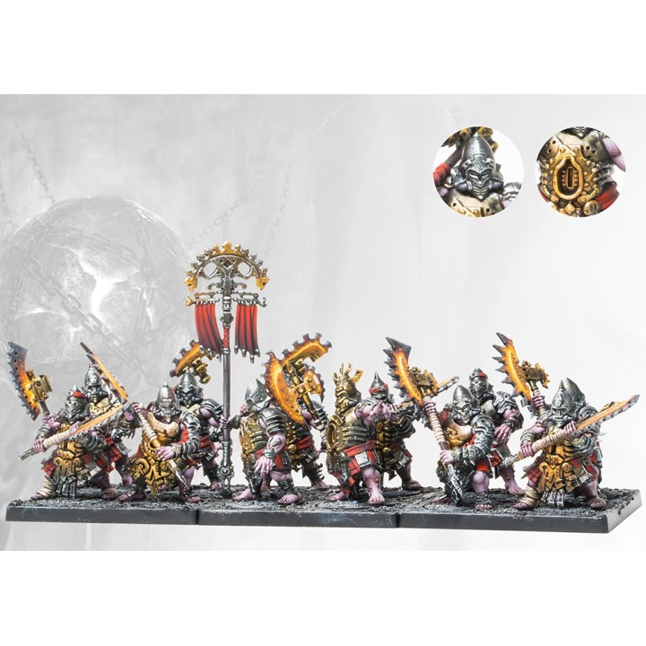 Figurine des Magmaforged du Dweghom pour Conquest (Parabellum Wargames)