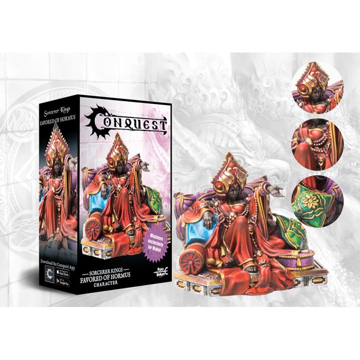 Figurine de Favored of Hormus pour les Sorcerer Kings de Conquest