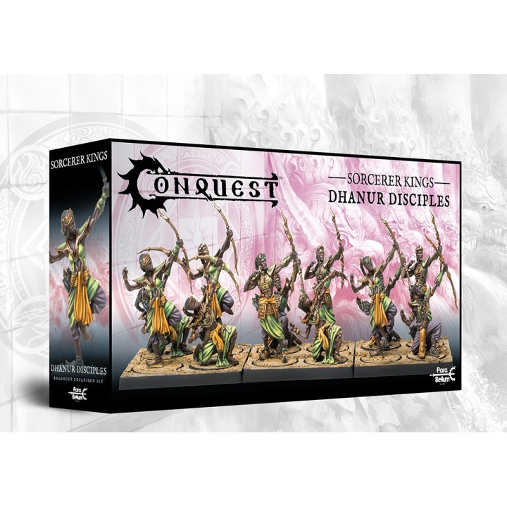 Figurines de Dhanur Disciples pour les Sorcerer Kings de Conquest
