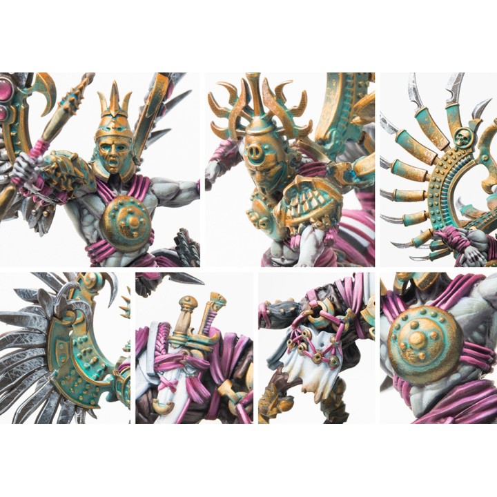 Figurines des Centaur Kerykes du Old Dominion pour Conquest (ParaBellum)