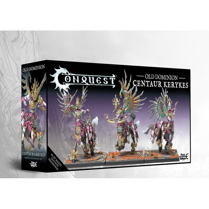 Figurines des Centaur Kerykes du Old Dominion pour Conquest (ParaBellum)
