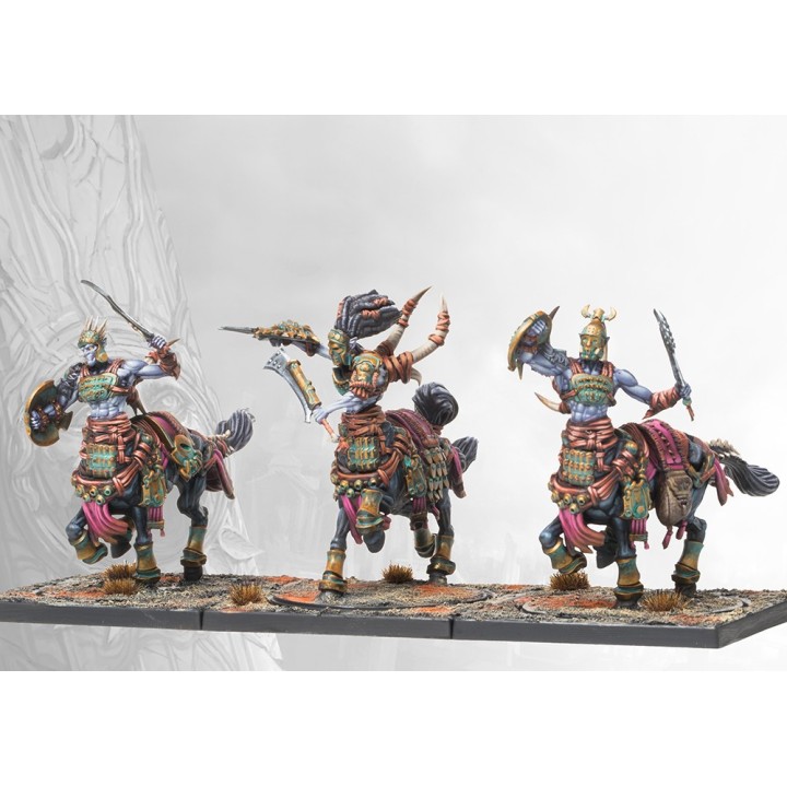 Figurines des Centaur Prodromoi du Old Dominion pour Conquest (ParaBellum)