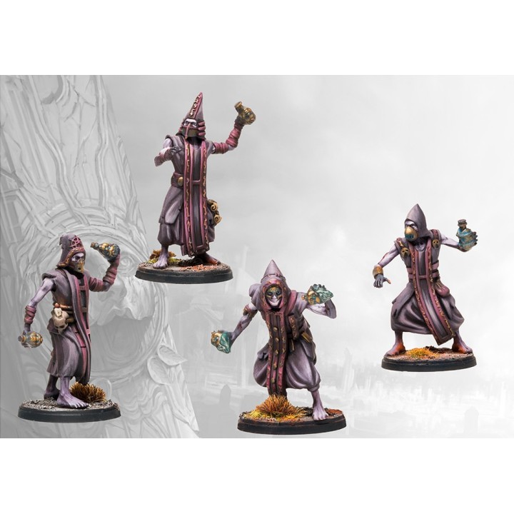 Figurines des Cultists du Old Dominion pour Conquest (ParaBellum Wargames)