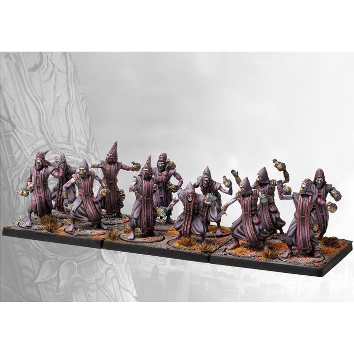 Figurines des Cultists du Old Dominion pour Conquest (ParaBellum Wargames)
