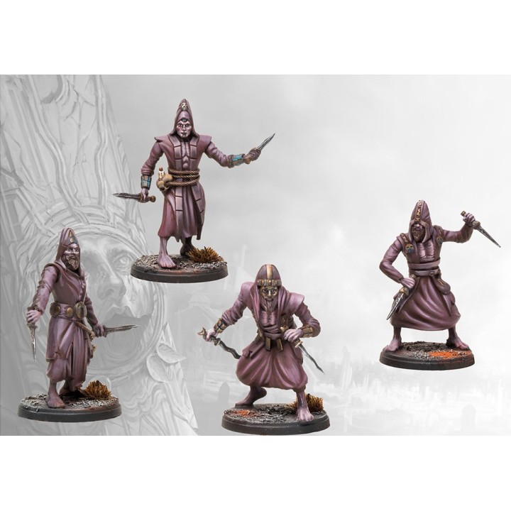 Figurines des Hashashin du Old Dominion pour Conquest (ParaBellum Wargames)