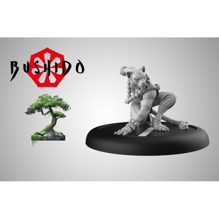 Figurine de Maitre Charlyn (VF) pour Ro-Kan à Bushido (GCT Studios)