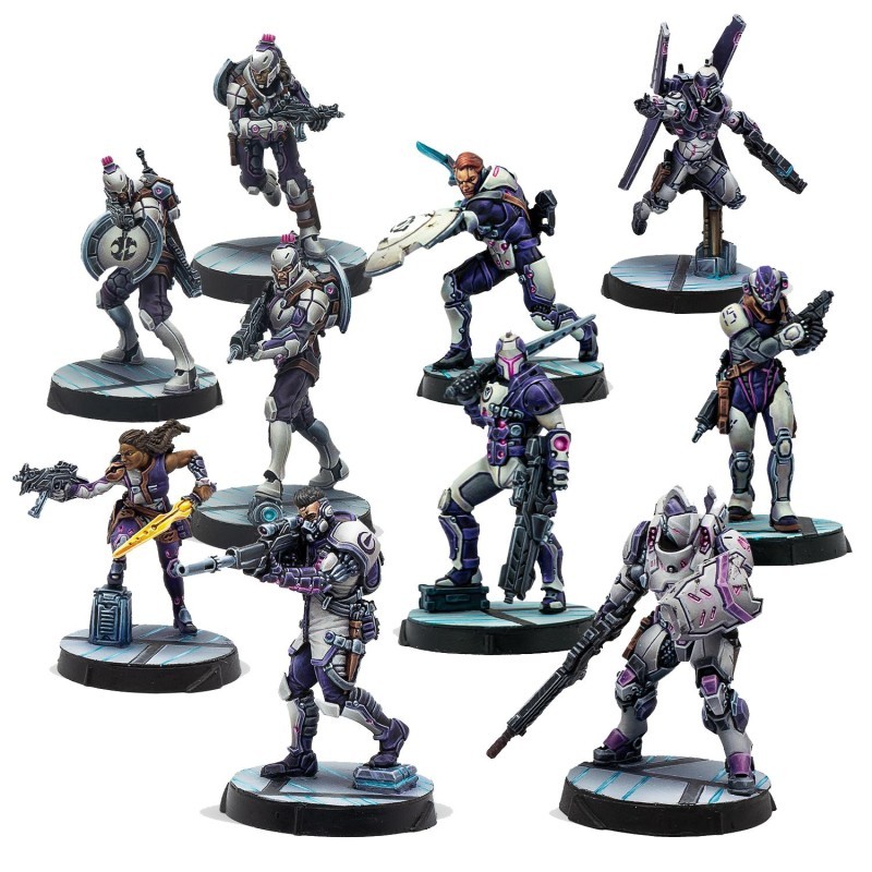 Infinity - Aleph Steel Phalanx Action Pack