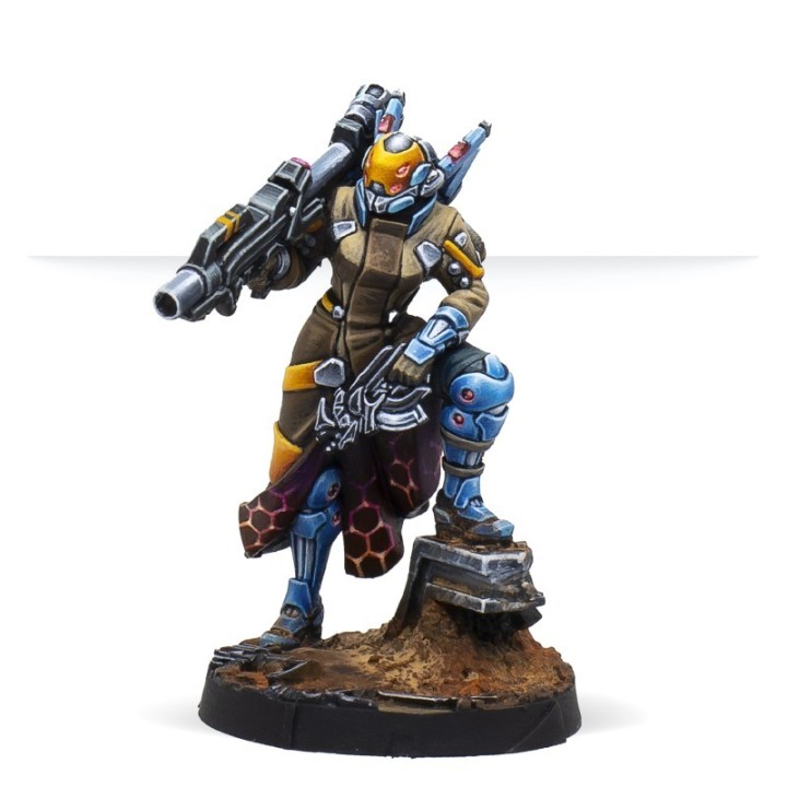 Figurines de Beyond Operation Sandtrap pour Infinity de Corvus Belli