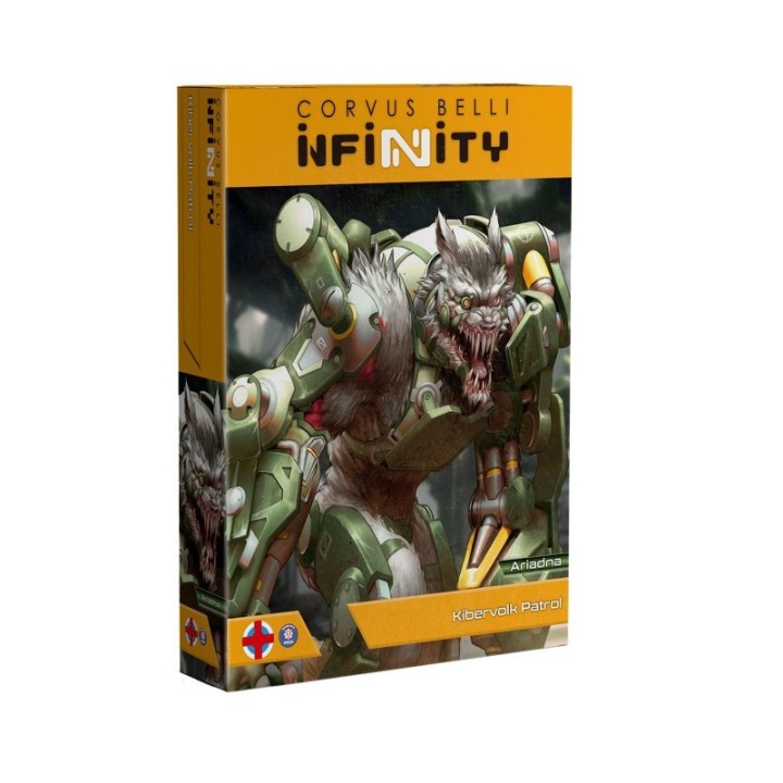 Figurine de la Kibervolk Patrol d'Ariadna pour Infinity