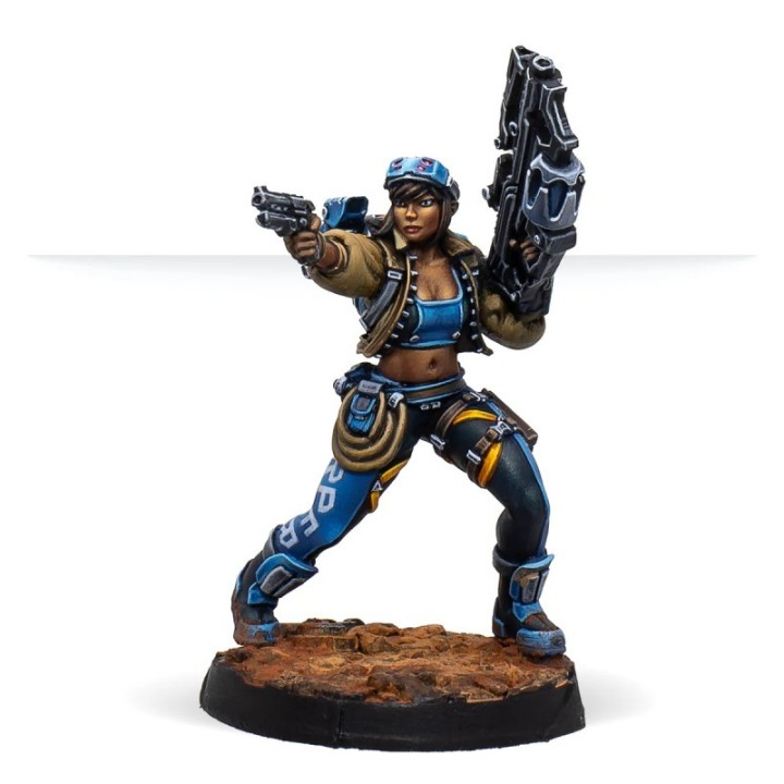 Infinity - Dr. Priya Harper, Archeo-Raider (Plasma Carabine)
