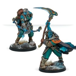 Figurines Warcrow Varank Supports Northern Tribes Selika Eskold Corvus Belli