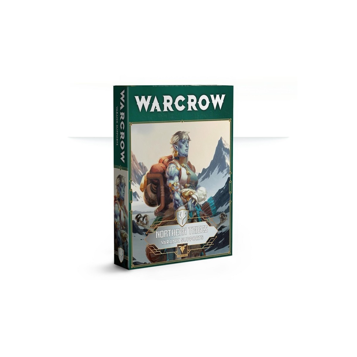 Figurines Warcrow Varank Supports Northern Tribes Selika Eskold Corvus Belli
