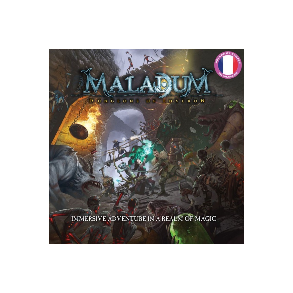 Maladum Dungeons of Enveron - Boîte de base (VF)