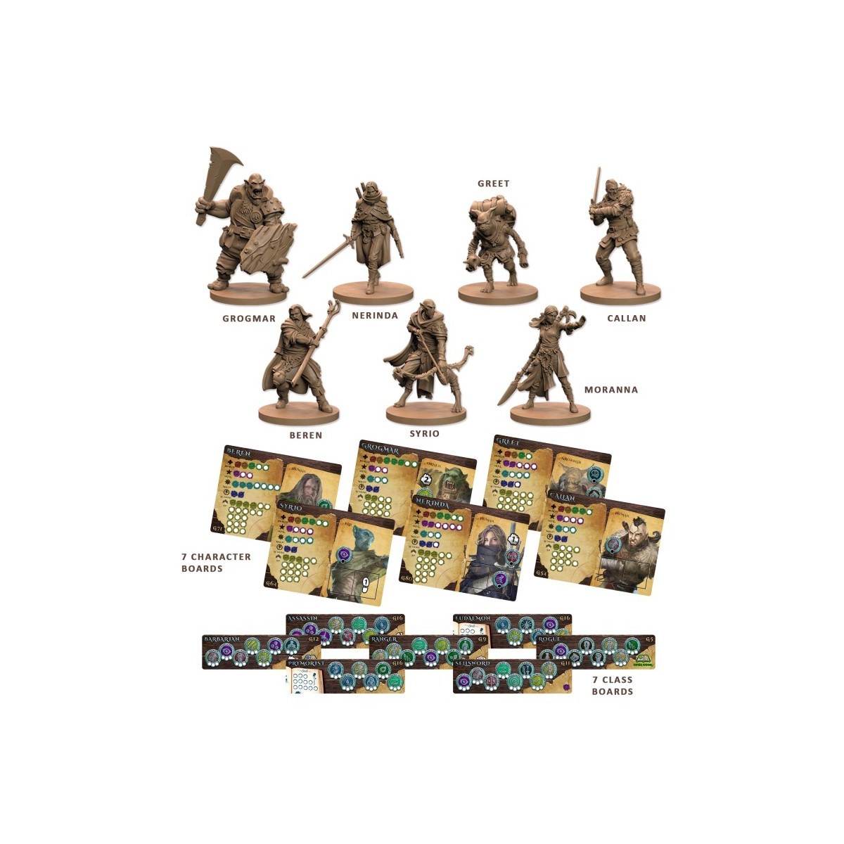 Maladum Dungeons of Enveron - Boîte de base (VF)