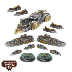 Dystopian Wars - Gotham Battlefleet Set