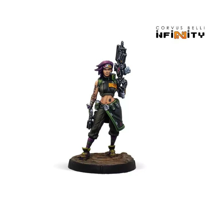 Infinity - Scarface & Cordelia Mercenary Armored Team