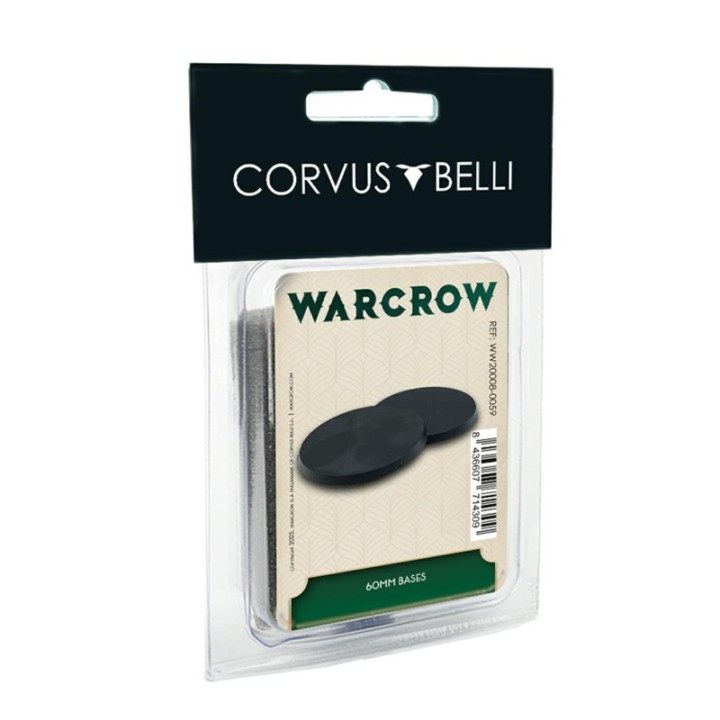 Warcrow - Socles 60mm (x2)
