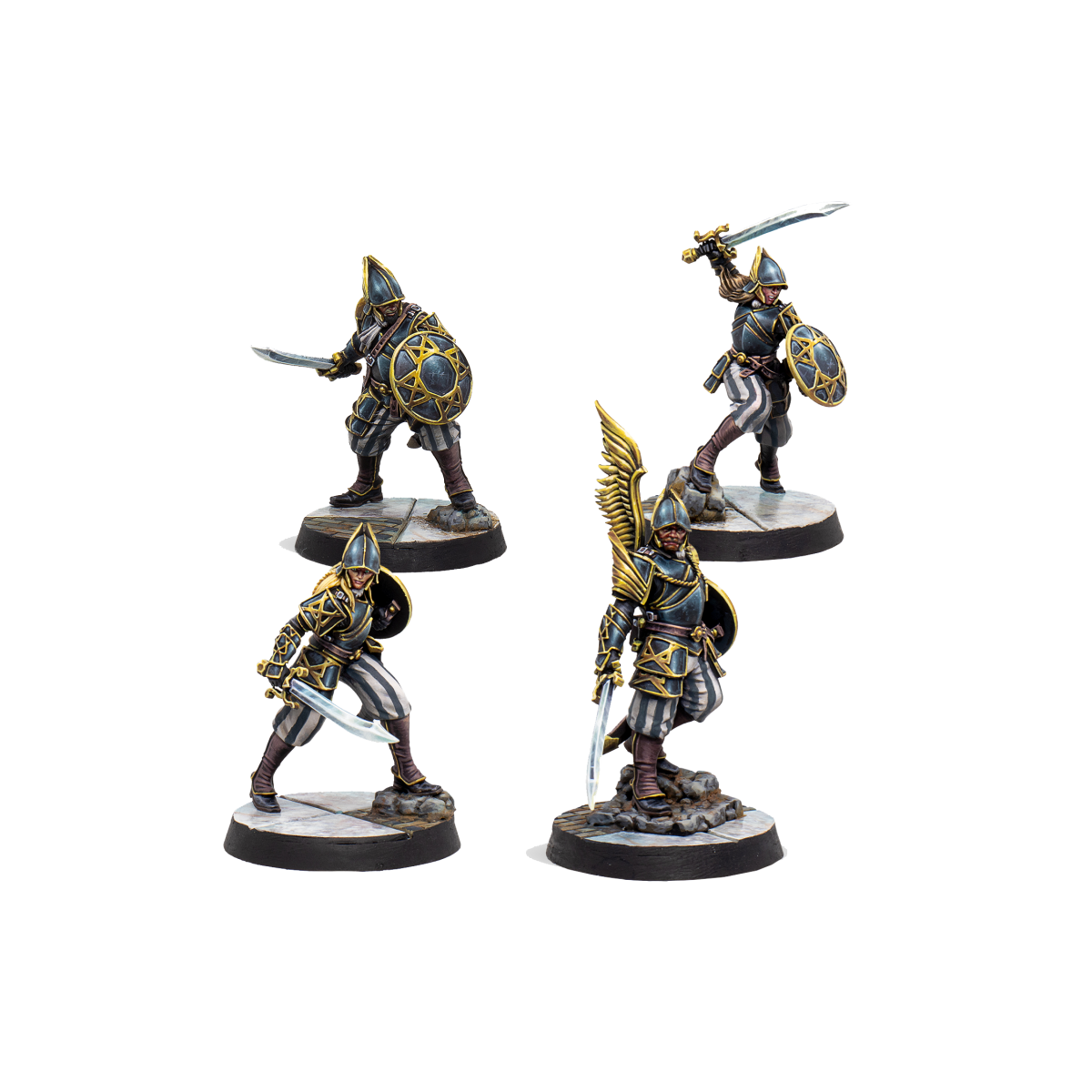 Warcrow - Black Legion Bucklermen (VF)