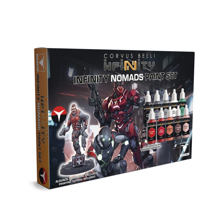 Paint Set Army Painter Infinity Nomads avec son Alguacil