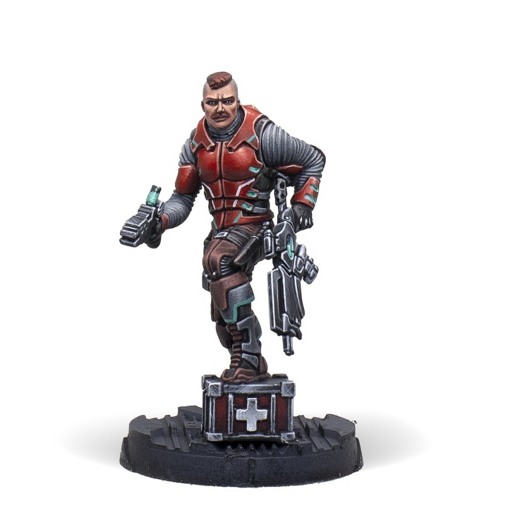 Paint Set Army Painter Infinity Nomads avec son Alguacil