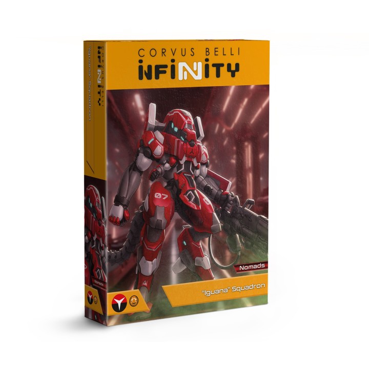 Figurine de l'Iguana Squadrons Nomade pour infinity