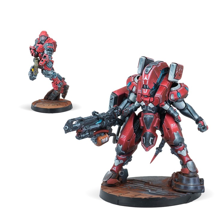 Figurine de l'Iguana Squadrons Nomade pour infinity