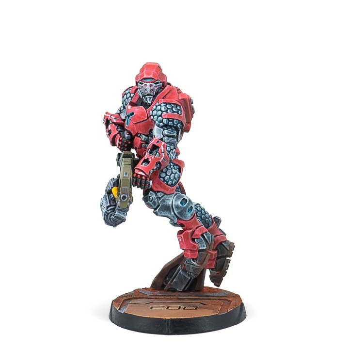 Figurine de l'Iguana Squadrons Nomade pour infinity