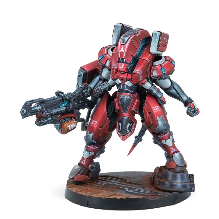 Figurine de l'Iguana Squadrons Nomade pour infinity