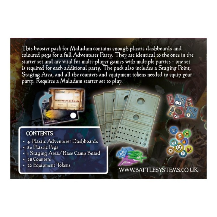 Maladum - Adventurer Dashboards