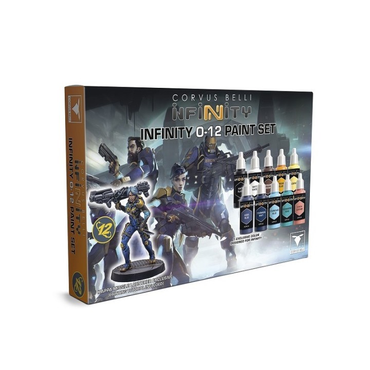 Infinity - O-12 Paint Set + 1 Kappa Missile Launcher