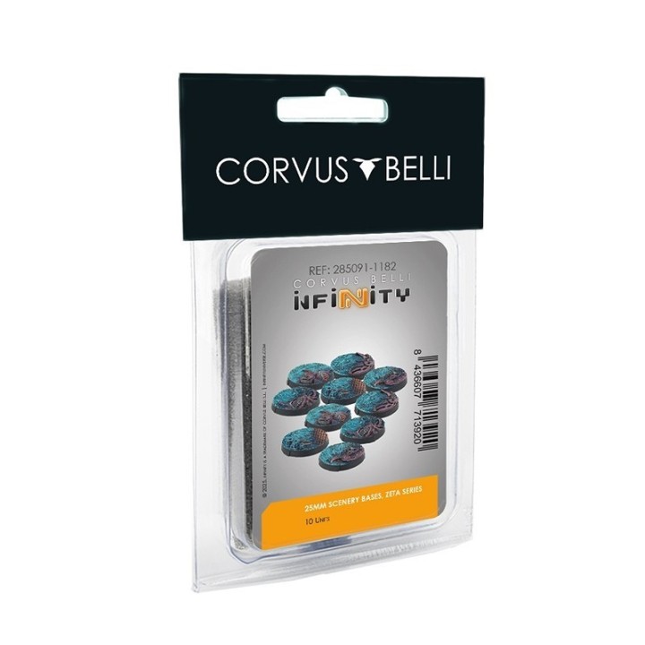 Infinity - 25mm Scenery Bases, Zeta Series