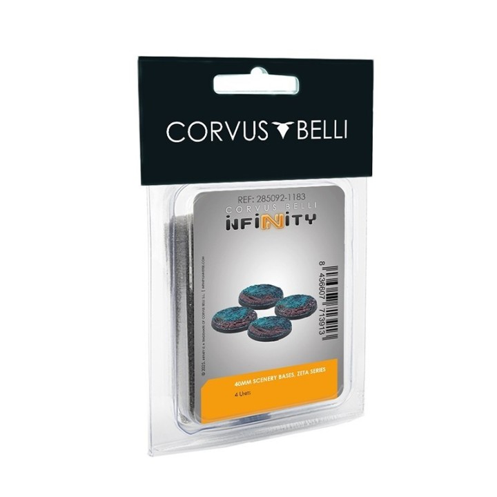 Infinity - 40mm Scenery Bases, Zeta Series