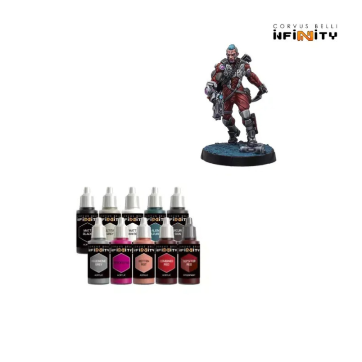 Infinity - Combined Army Paint Set - Harbinger Paramedic Exclusive