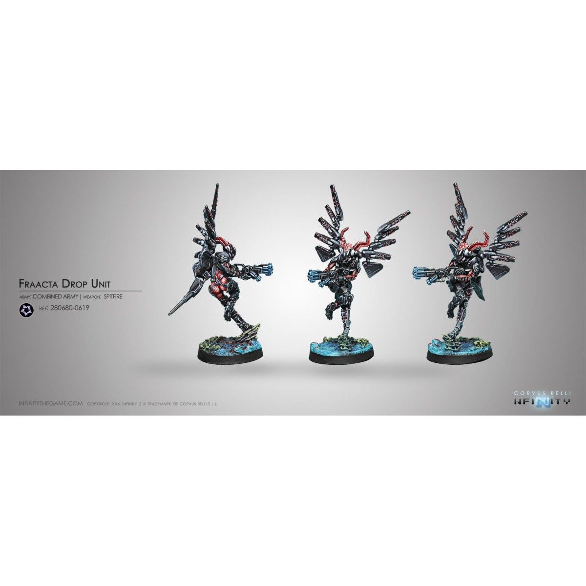 Infinity (Corvus Belli) - Fraacta Drop Unit (Spitfire)