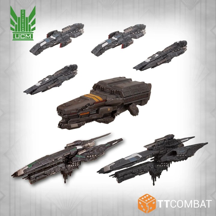 Dropfleet Commander - UCM Battlefleet