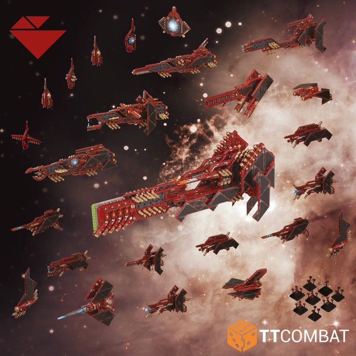 Dropfleet Commander - Bioficer Battlefleet
