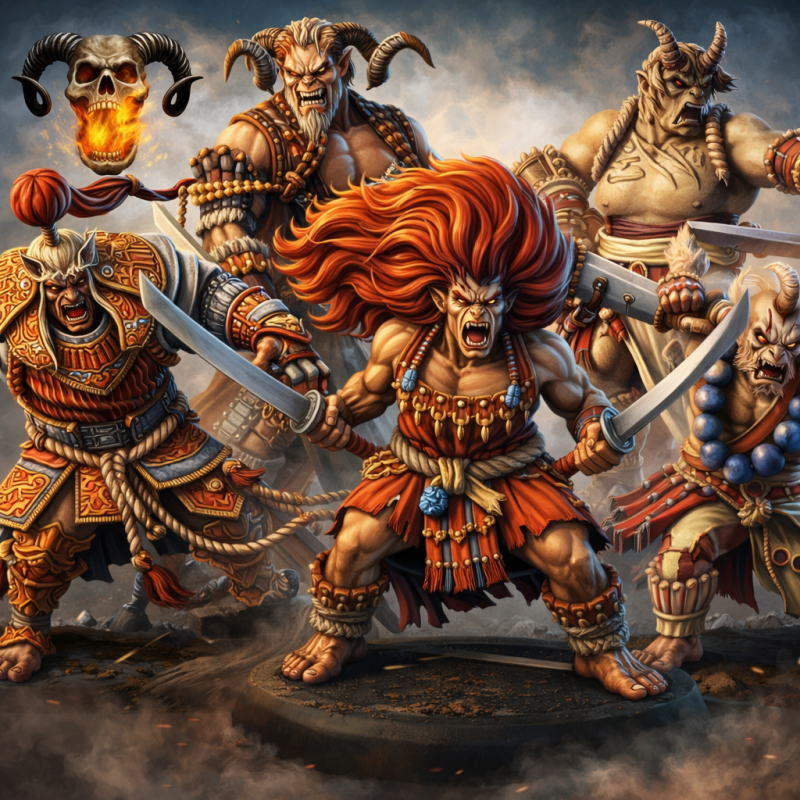 Bushido - Troupe Thématique - Cercle de Feu (FR + ENG)