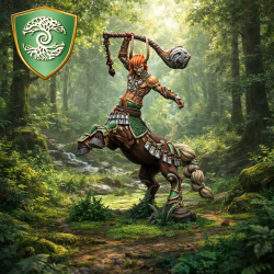 Warcrow - Eachann, the Great Centaurelfe (FR + ENG)