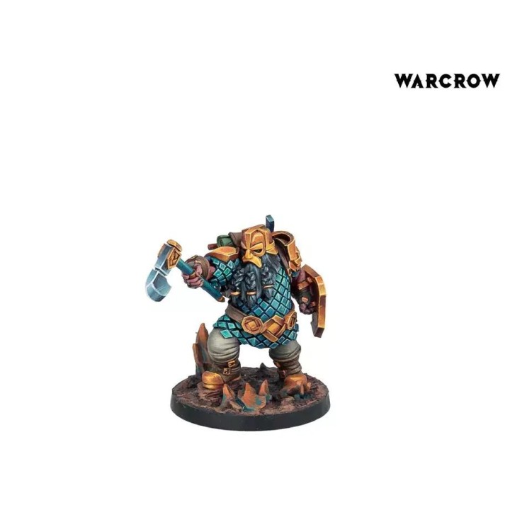 Action Pack Mounthaven Warcrow avec 10 figurines naines Corvus Belli pour la faction Mounthaven