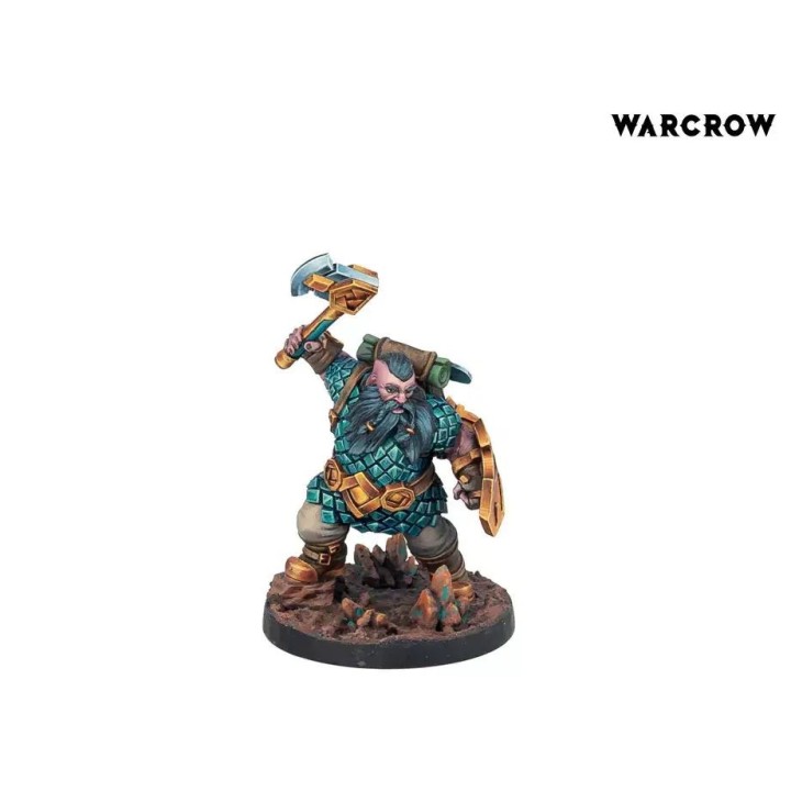Action Pack Mounthaven Warcrow avec 10 figurines naines Corvus Belli pour la faction Mounthaven