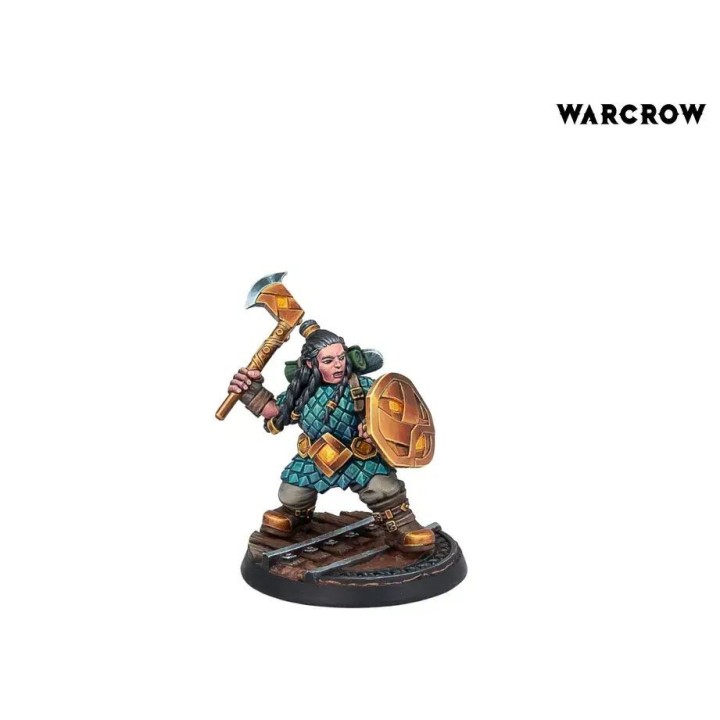 Action Pack Mounthaven Warcrow avec 10 figurines naines Corvus Belli pour la faction Mounthaven