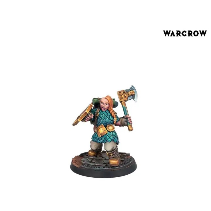 Action Pack Mounthaven Warcrow avec 10 figurines naines Corvus Belli pour la faction Mounthaven