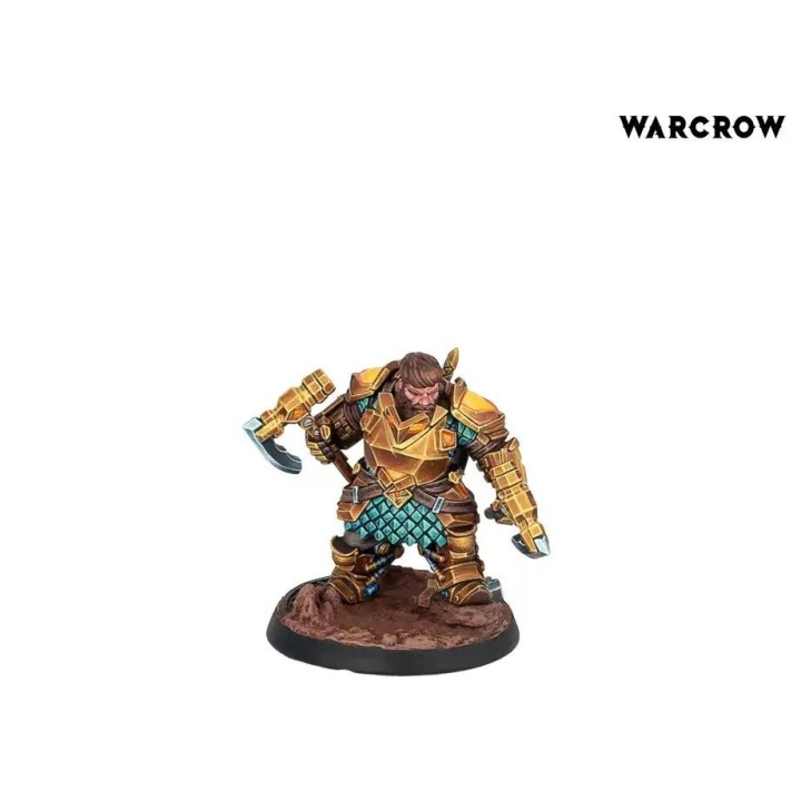 Action Pack Mounthaven Warcrow avec 10 figurines naines Corvus Belli pour la faction Mounthaven