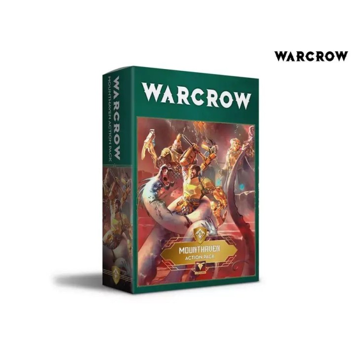 Action Pack Mounthaven Warcrow avec 10 figurines naines Corvus Belli pour la faction Mounthaven