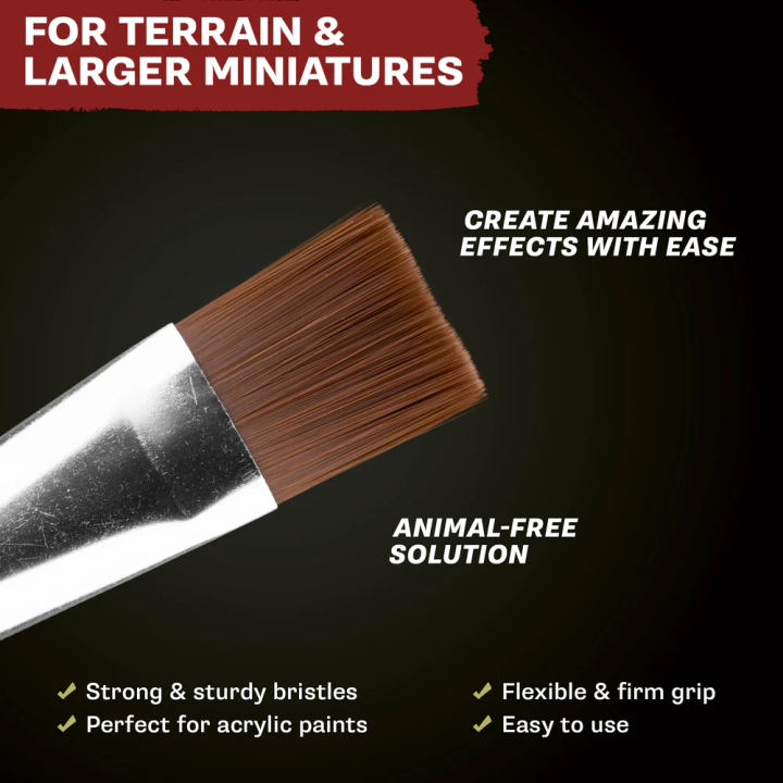 Army Painter - Wargamer Brush - Large Vehicle / Scenery