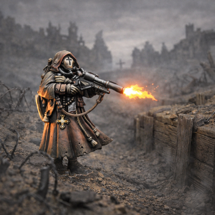 Trench Crusade New Antioch Sniper Priests | Fighouse