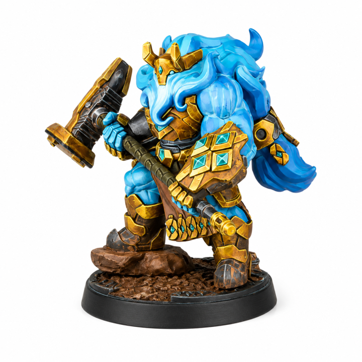 Figurine Warcrow Waljan, The Last of the First – Mounthaven