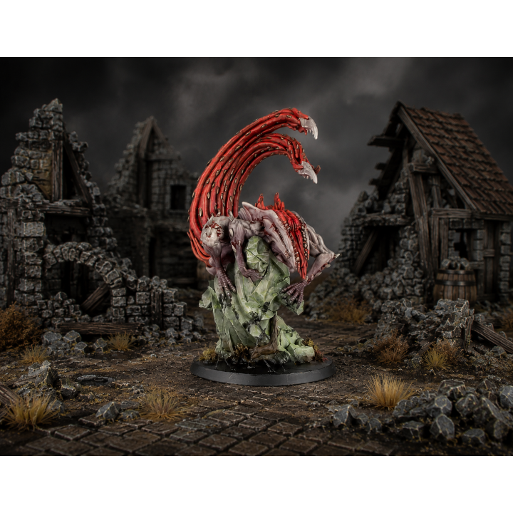 Kipleacht Warcrow Scions of Yaldabaoth, figurine fantastique