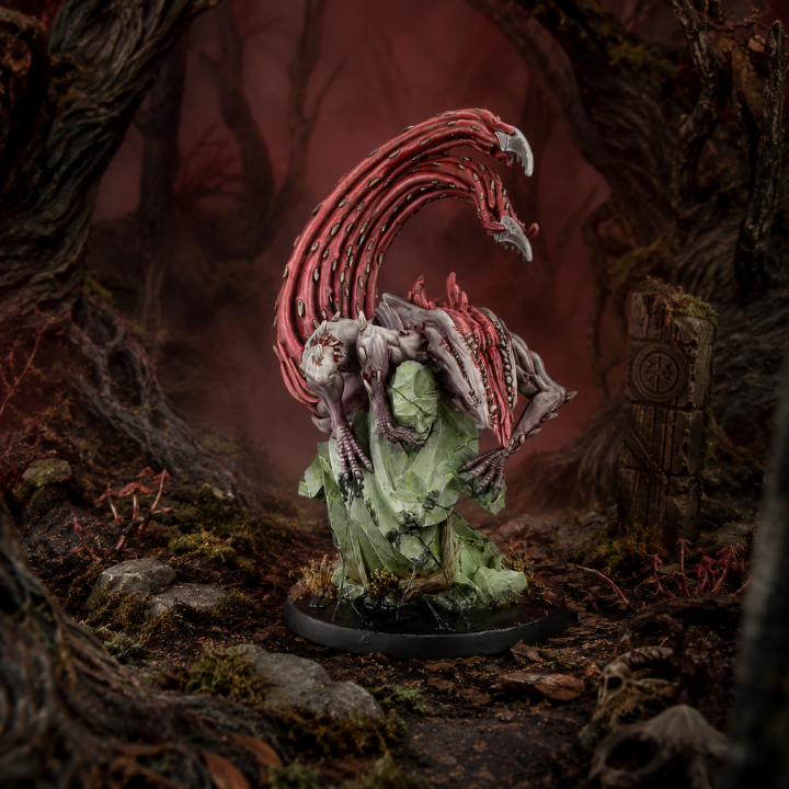 Kipleacht Warcrow Scions of Yaldabaoth, figurine fantastique